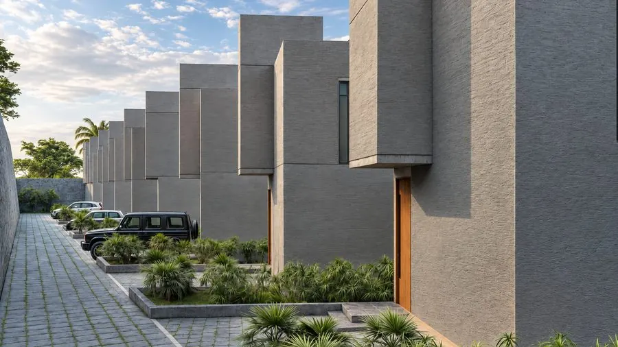 Infinity Villas — fachada, entrada de villas