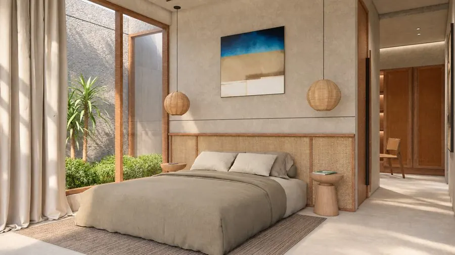 Infinity Villas — dormitorio, día
